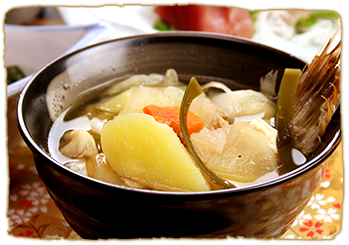 具沢山のあら汁